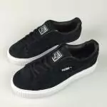 puma suede platform metallic leather sider